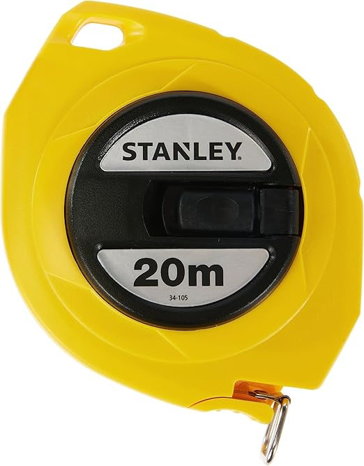 STANLEY Long Tapes Closed Case Steel Blade 20M x 10mm Metric