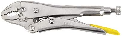 STANLEY CURVED JAW LOCKING PLIERS WITH BI-MATERIAL HANDLE-250MM