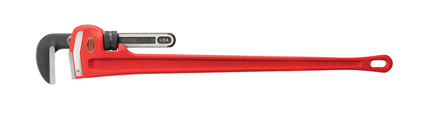 RIDGID 48" (1200 mm) Heavy-Duty Straight Pipe Wrench