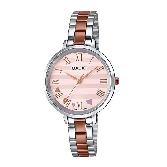 CASIO ANALOG WOMENS WATCH LTP-E160RG-4ADF