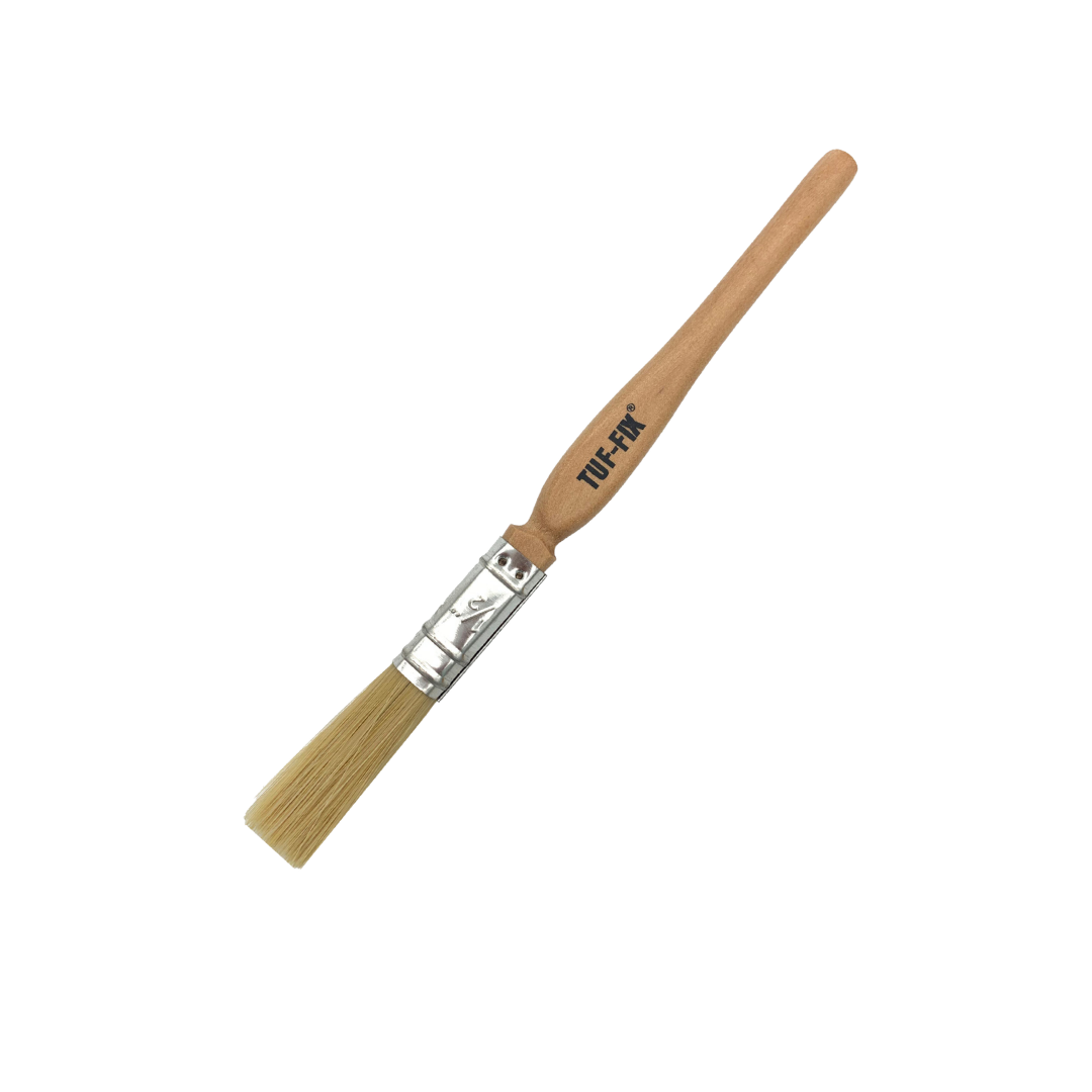 TUF-FIX WP1B12 PAINT BRUSH – SIZE 0.5 INCH, WOODEN HANDLE