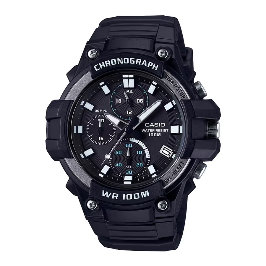 CASIO ANALOG MENS WATCH MCW-110H-1AVDF