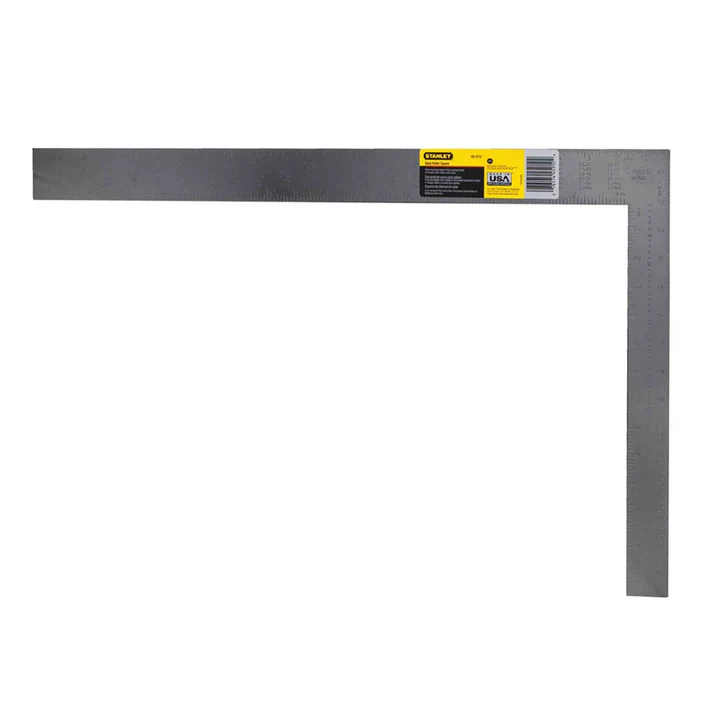 STANLEY CARPENTER STEEL SQUARE 400MM METRIC-IMPERIAL