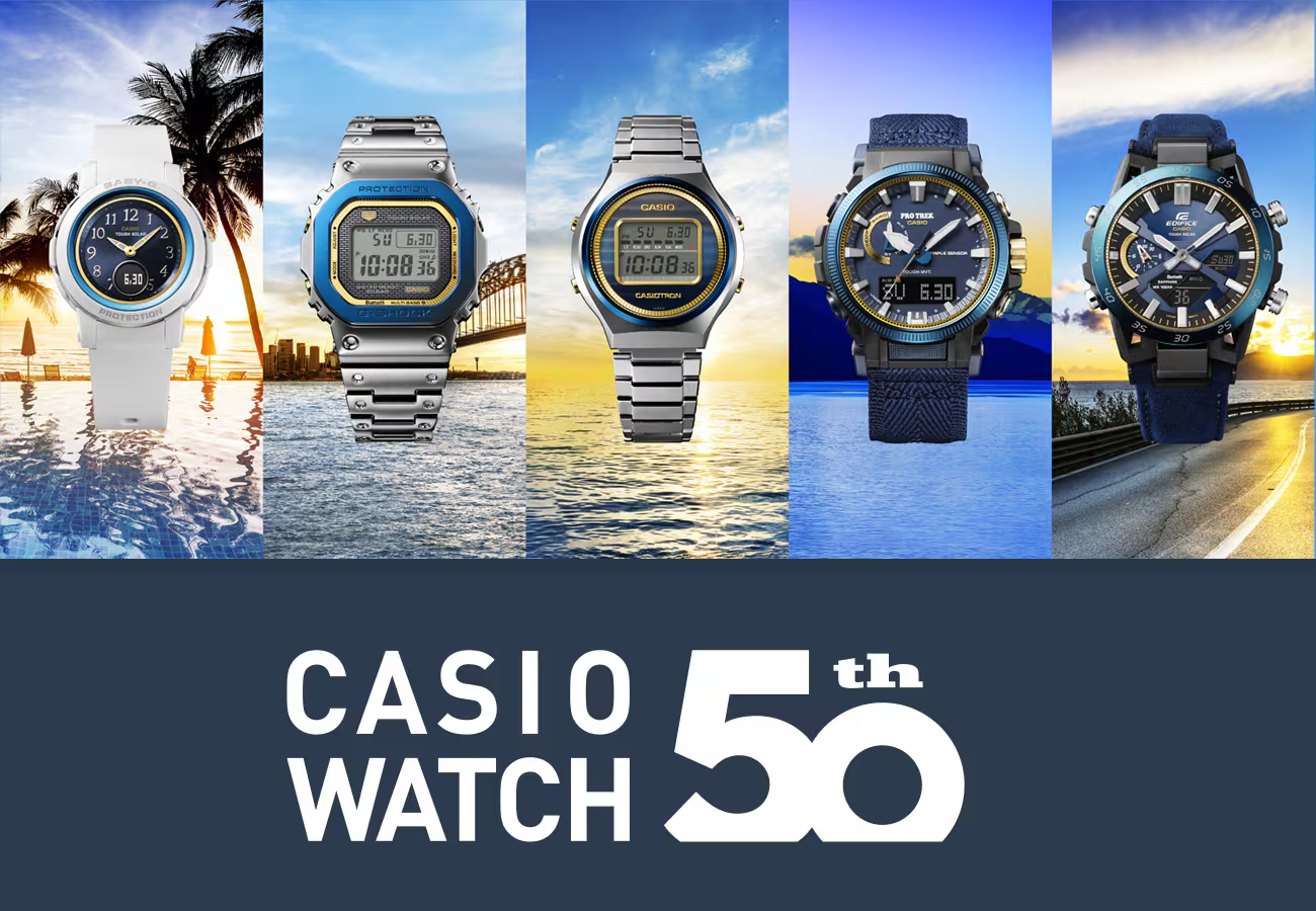 G-SHOCK FULL METAL GMW-B5000SS-2DR 50TH ANNIVERSARY WATCH