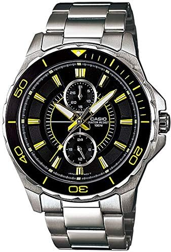 CASIO ANALOG MENS WATCH MTD-1077D-1A2VDF