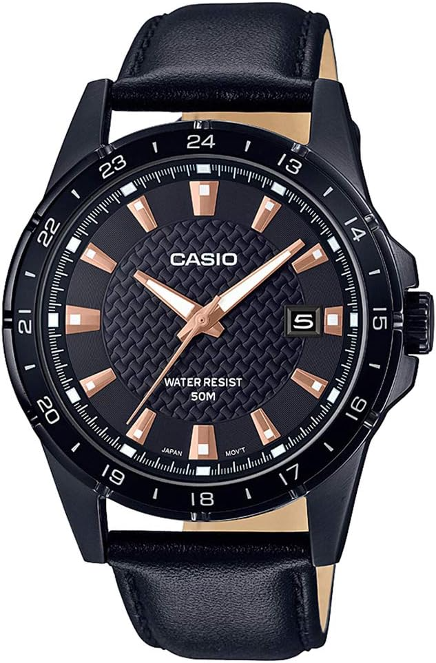 CASIO ANALOG MENS WATCH MTP-1290BL-1A2VDF