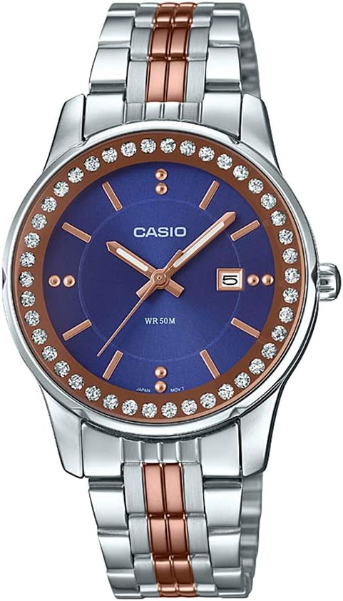 CASIO ANALOG WOMENS WATCH LTP-1358RG-2AVDF
