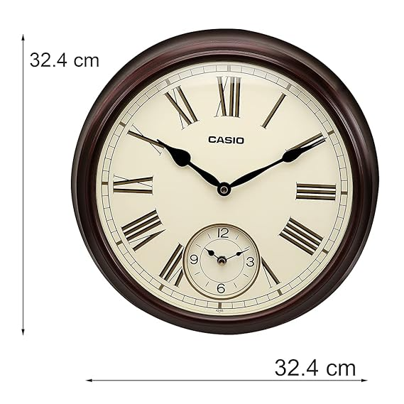 Casio Analog Wall Clock IQ-65-5DF