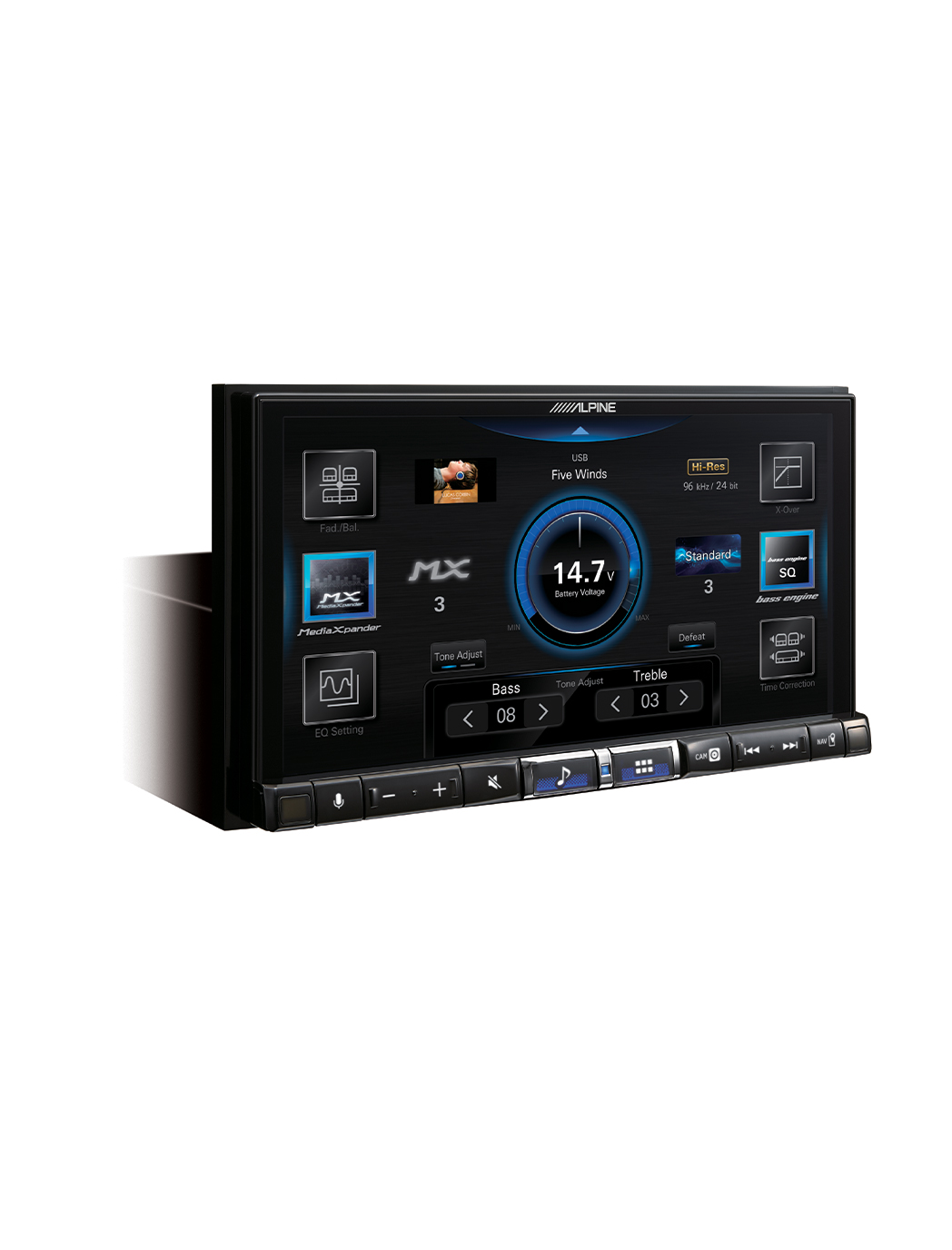 iLX-507E 7 INCH WITH CARPLAY WIRELESS AND ANDRIOD AUTO PLUS HDMI IN/OUT
