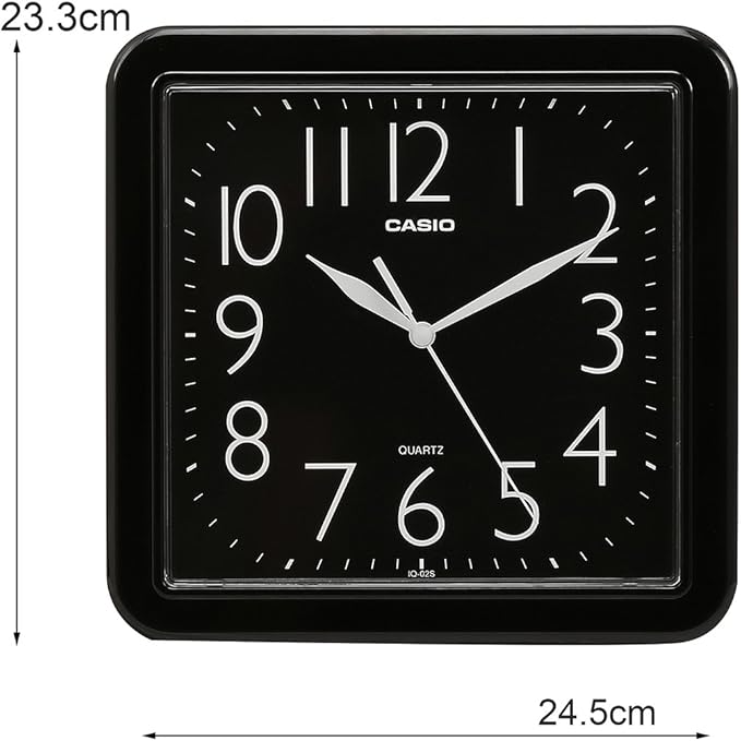 Casio Analog Wall Clock IQ-02S-1DF