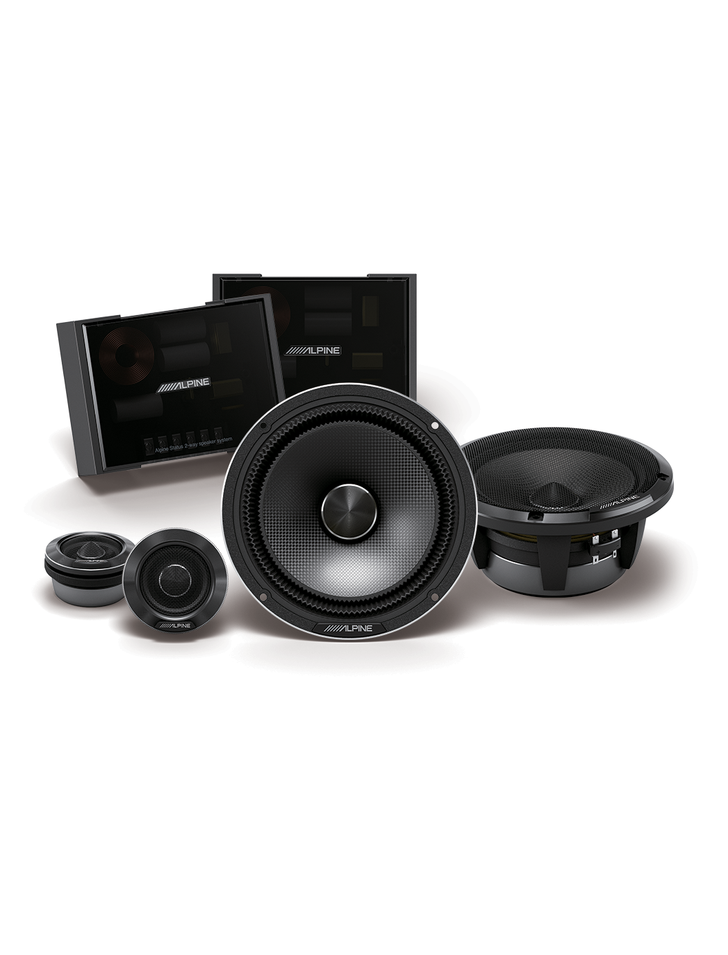 HDZ-65C 2 WAYS COMPENENT SPEAKER