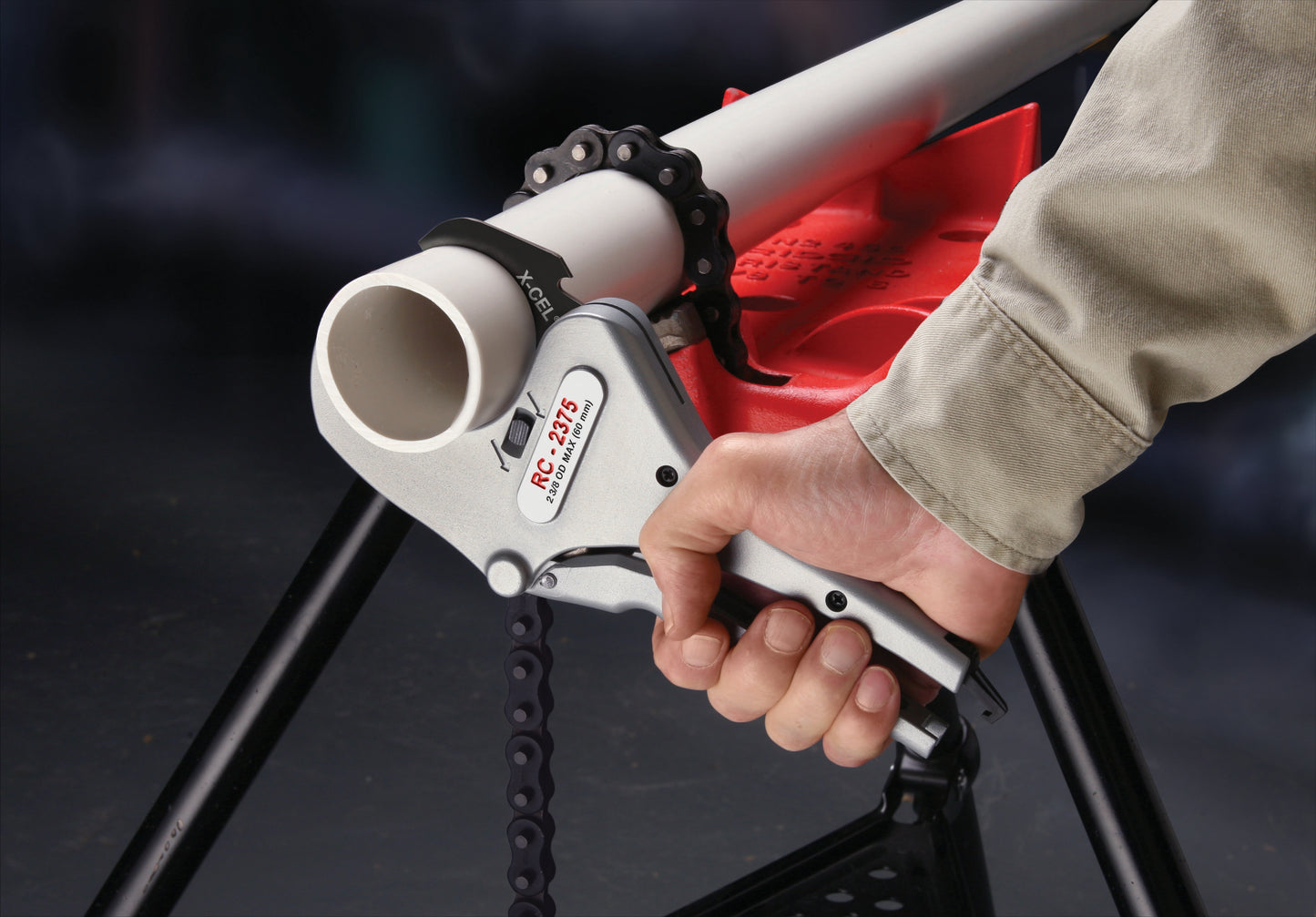 RIDGID RC-1625 Ratchet Action Plastic Pipe & Tubing Cutter