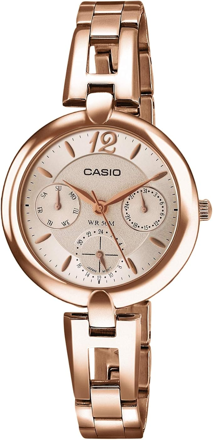 CASIO ANALOG WOMENS WATCH LTP-E401PG-9AVDF