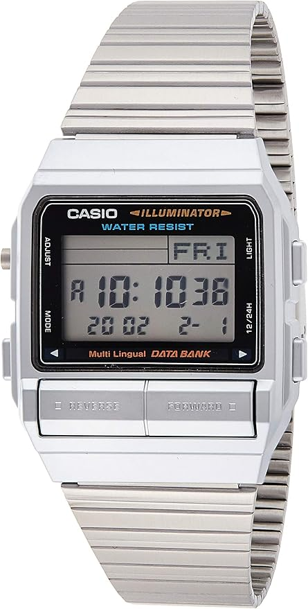 CASIO DIGITAL MENS WATCH DB-380-1DF