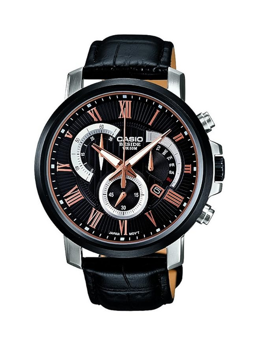 CASIO ANALOG MENS WATCH BEM-506CL-1AVDF