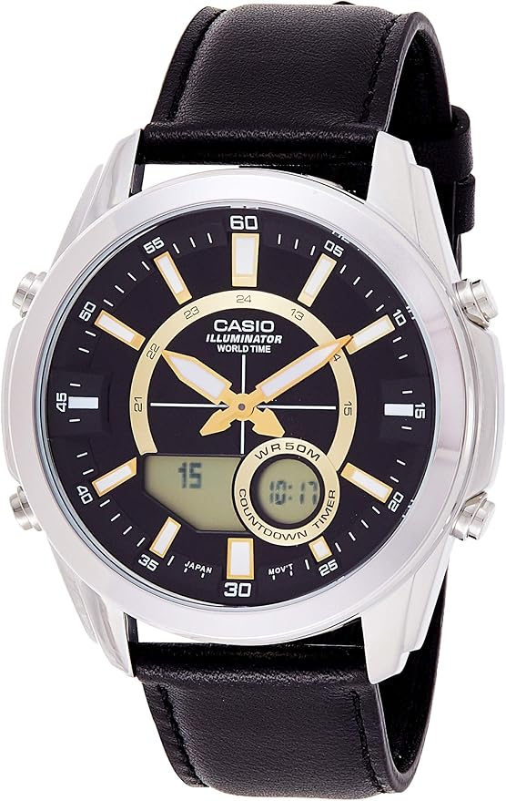 CASIO ANALOG-DIGITAL MENS WATCH AMW-810L-1AVDF