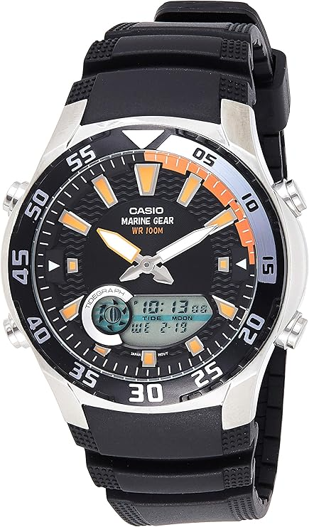 CASIO ANALOG-DIGITAL MENS WATCH AMW-710-1AVDF