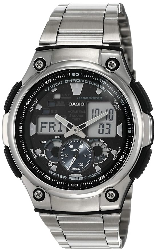 CASIO ANALOG-DIGITAL MENS WATCH AQ-190WD-1AVDF
