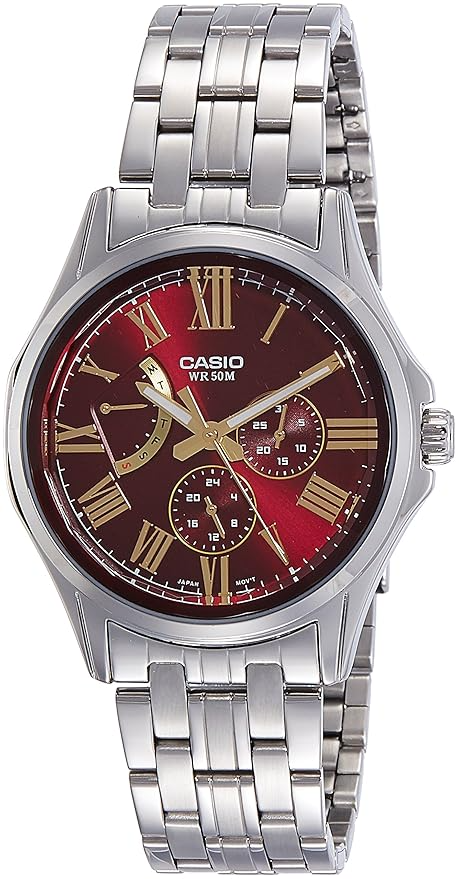 CASIO ANALOG MENS WATCH MTP-E311DY-4AVDF