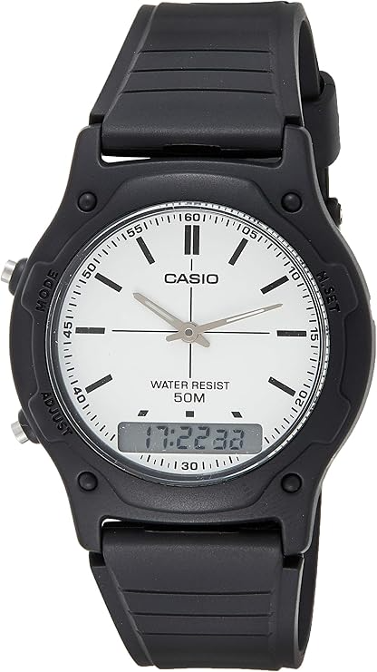 CASIO ANALOG-DIGITAL MENS WATCH AW-49H-7EVDF