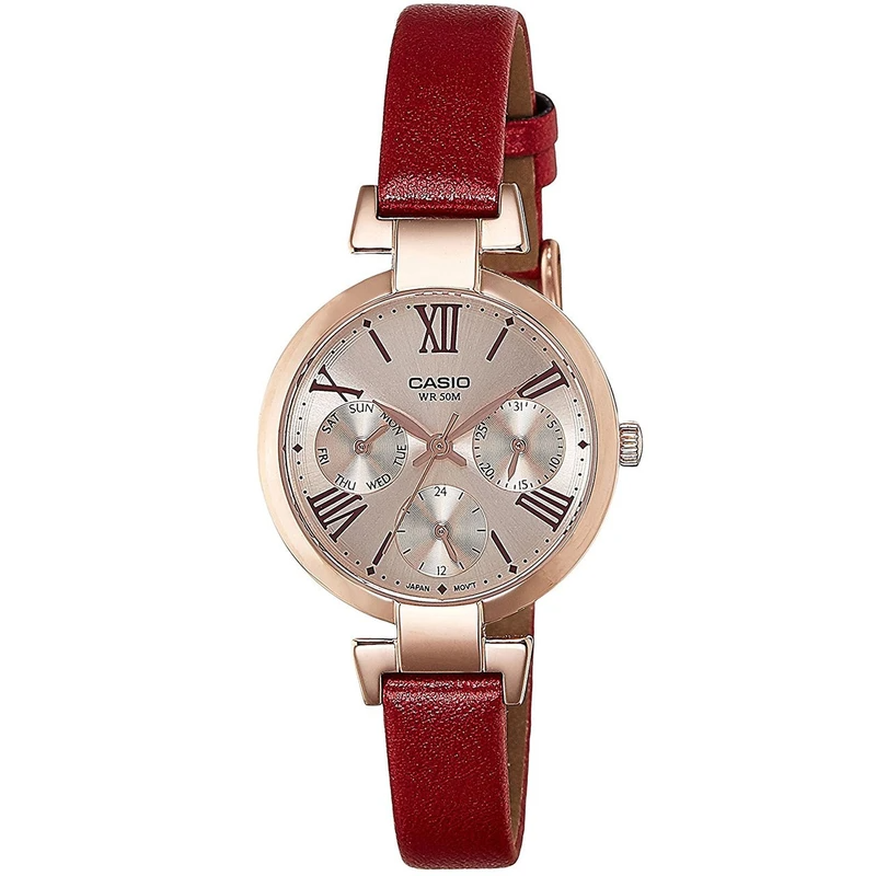 CASIO ANALOG WOMENS WATCH LTP-E404PL-9A2VDF