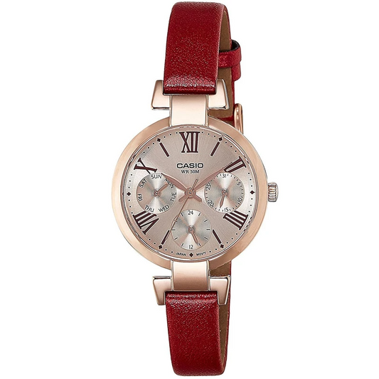 CASIO ANALOG WOMENS WATCH LTP-E404PL-9A2VDF