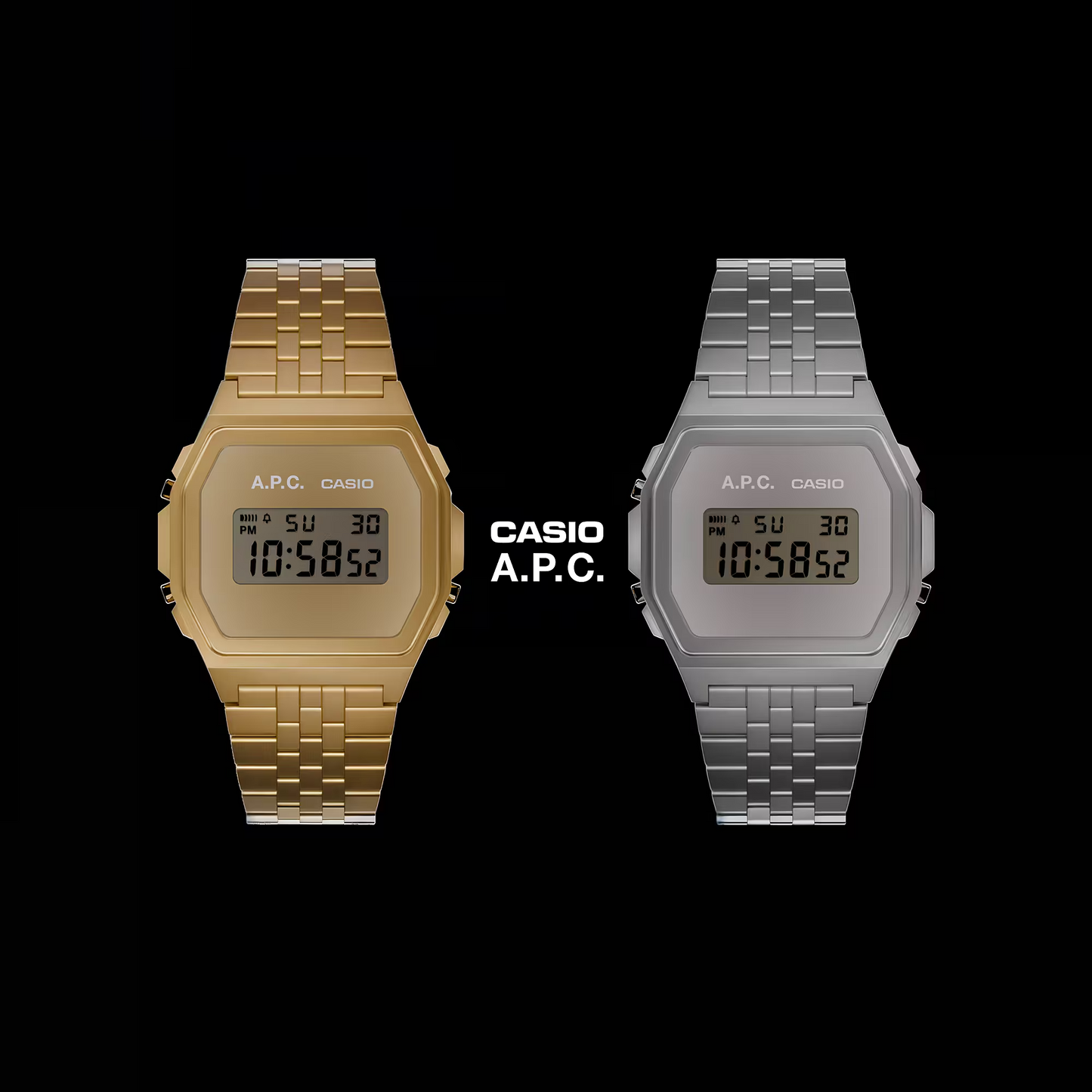 CASIO VINTAGE A.P.C COLLABORATION MODEL A1000ACD-7DR