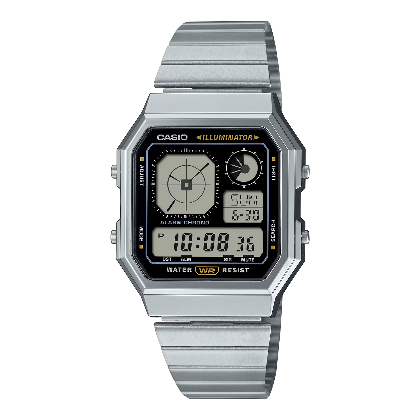 CASIO DIGITAL VINTAGE UNISEX WATCH A130WE-1ADF