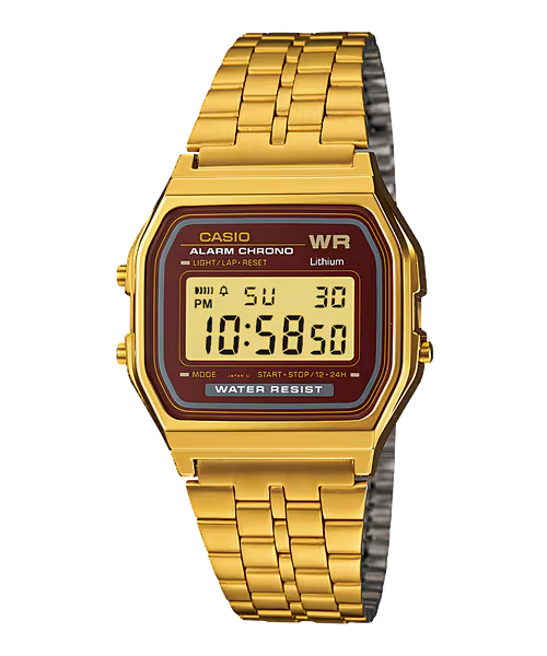 CASIO VINTAGE UNISEX WATCH A159WGEA-5DF