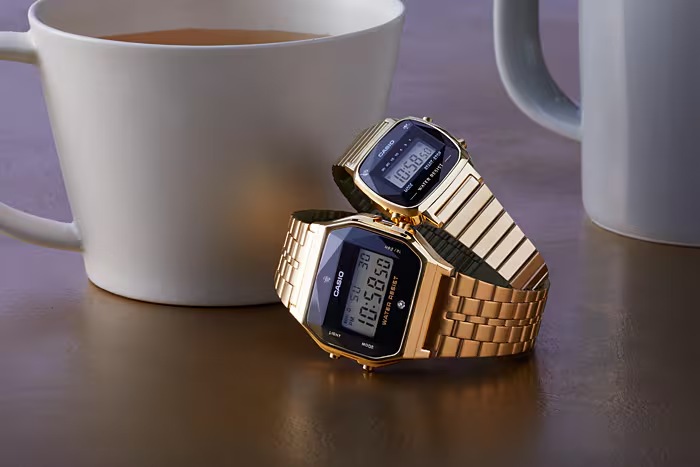 CASIO VINTAGE UNISEX WATCH A159WGED-1DF