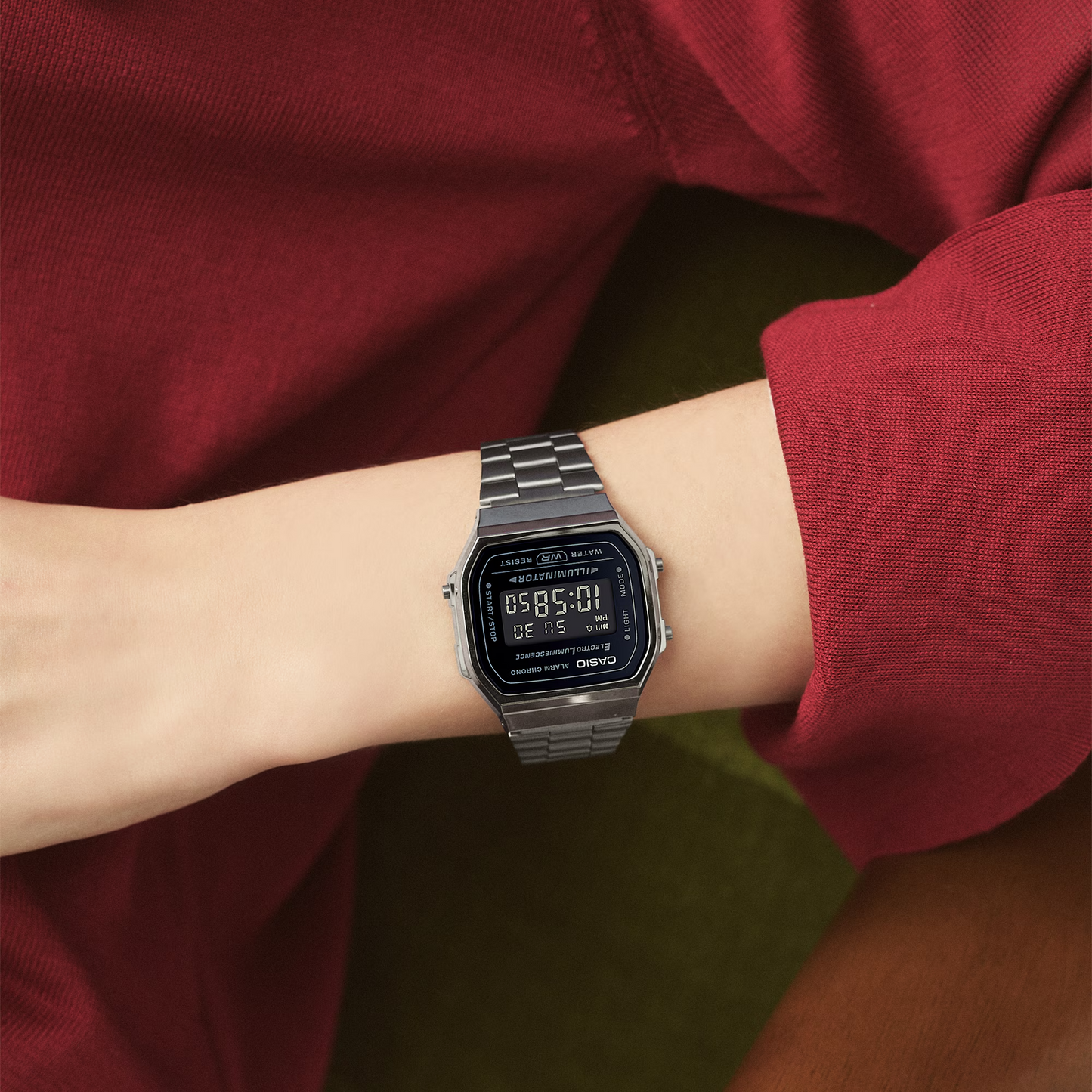 CASIO VINTAGE UNISEX WATCH A168WGG-1BDF