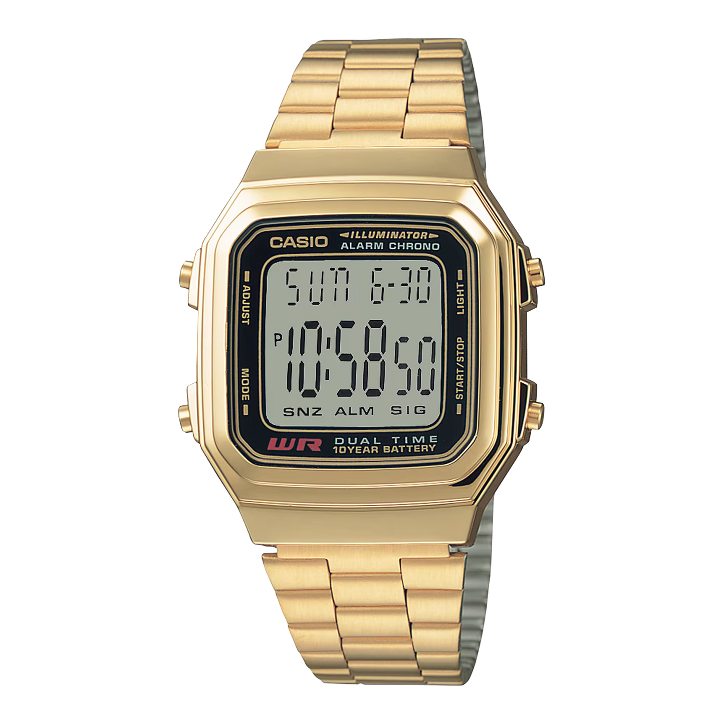 CASIO VINTAGE UNISEX WATCH A178WGA-1ADF