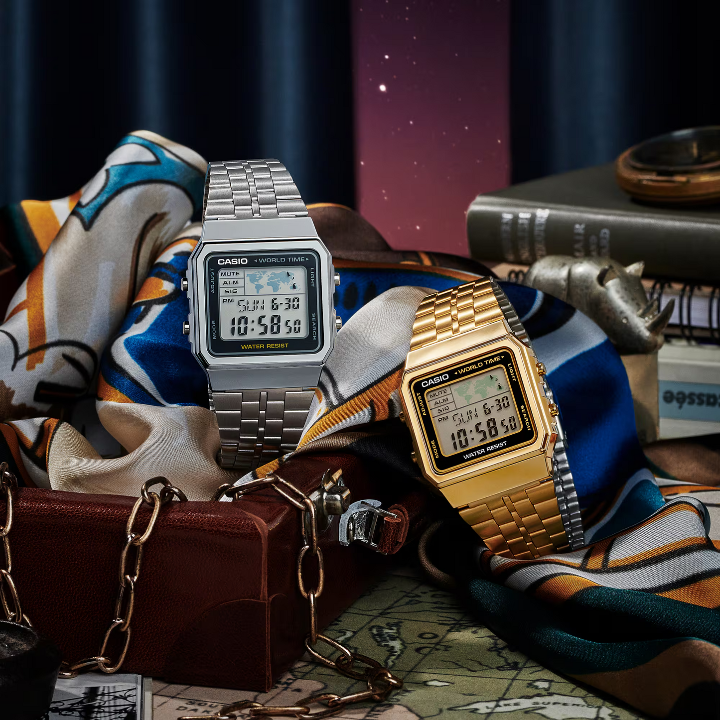 CASIO Vintage Digital Unisex Watch A500WA-1DF
