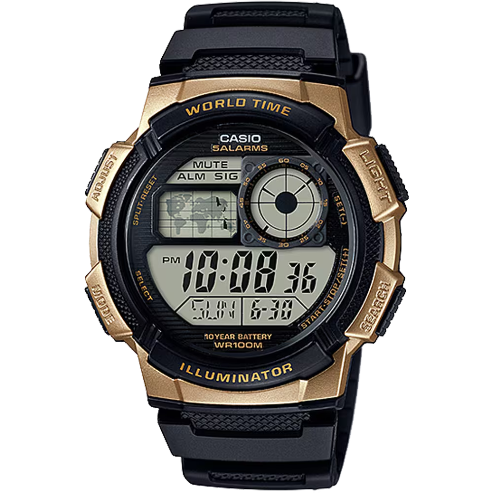 CASIO DIGITAL MENS WATCH AE-1000W-1A3VDF