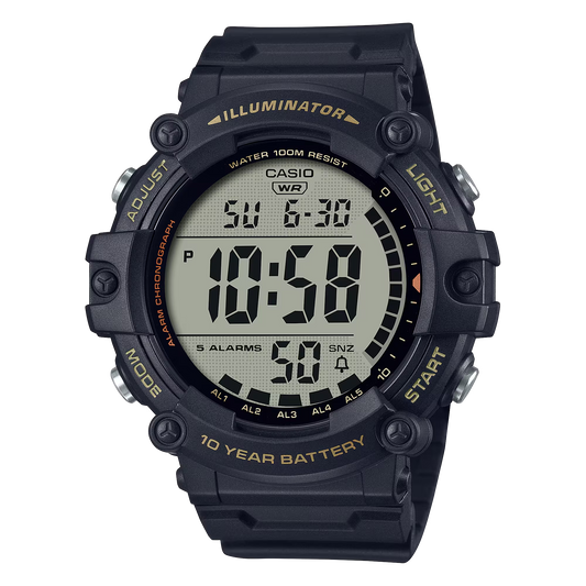 CASIO DIGITAL MENS WATCH AE-1500WHX-1AVDF
