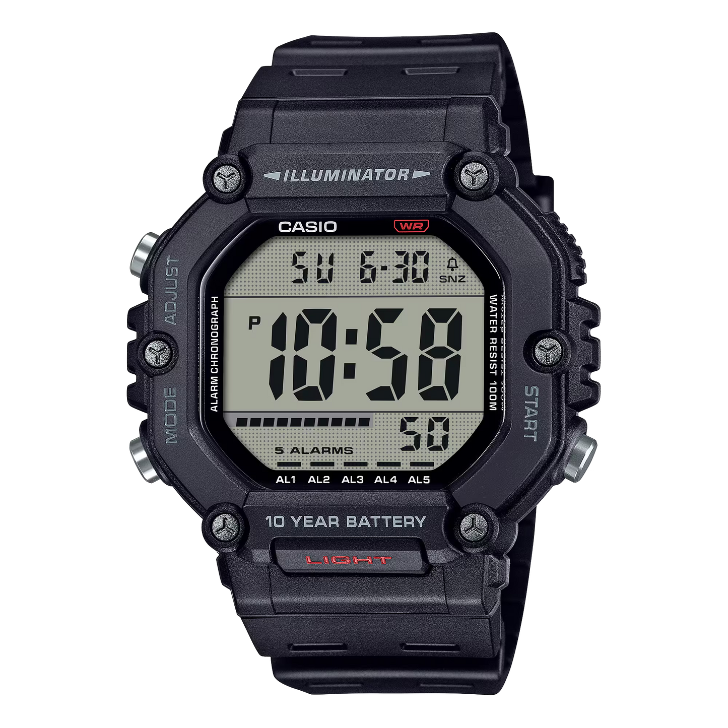 CASIO Standard Digital Watch AE-1600H-1AVDF