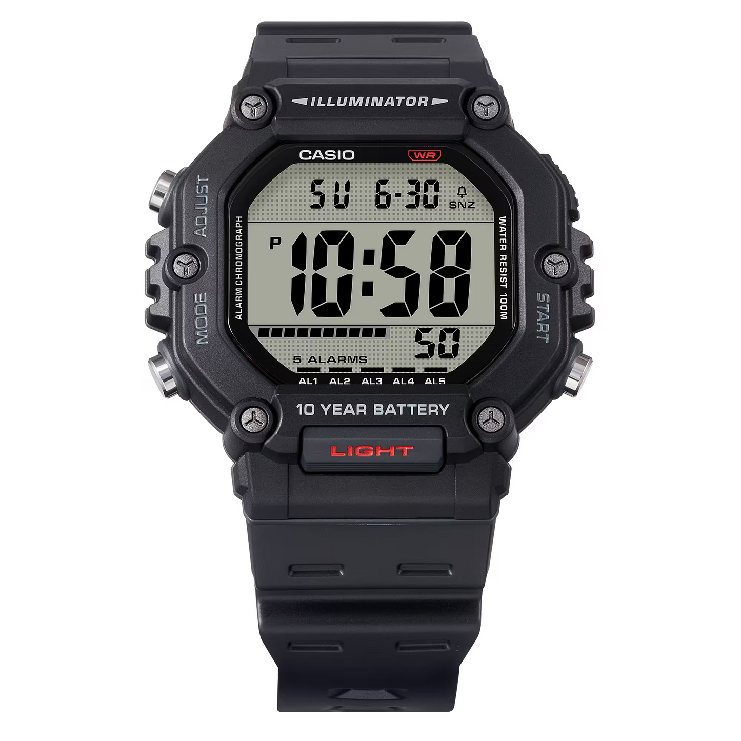 CASIO Standard Digital Watch AE-1600H-1AVDF