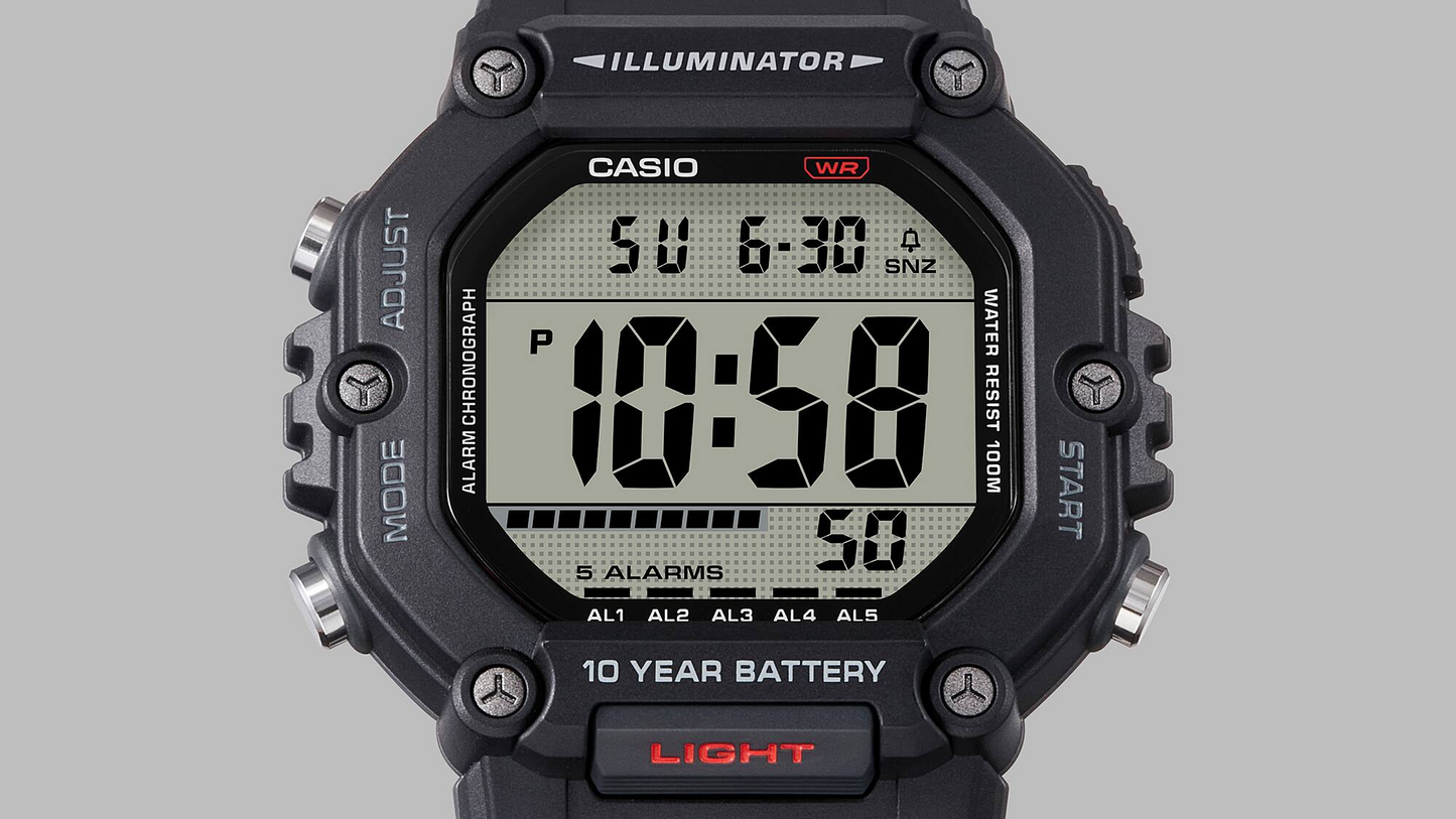 CASIO Standard Digital Watch AE-1600H-1AVDF