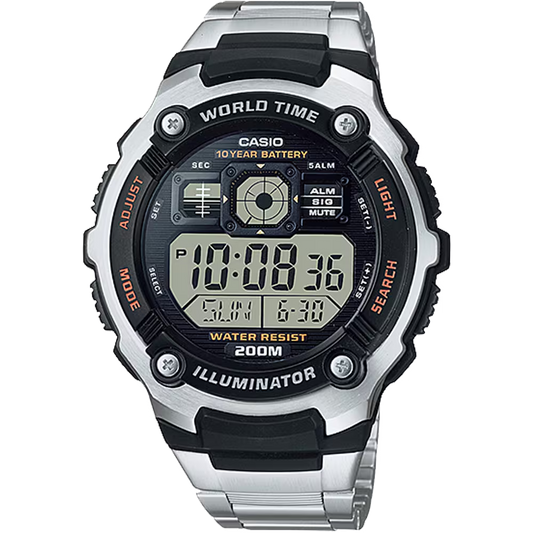 CASIO DIGITAL MENS WATCH AE-2000WD-1AVDF