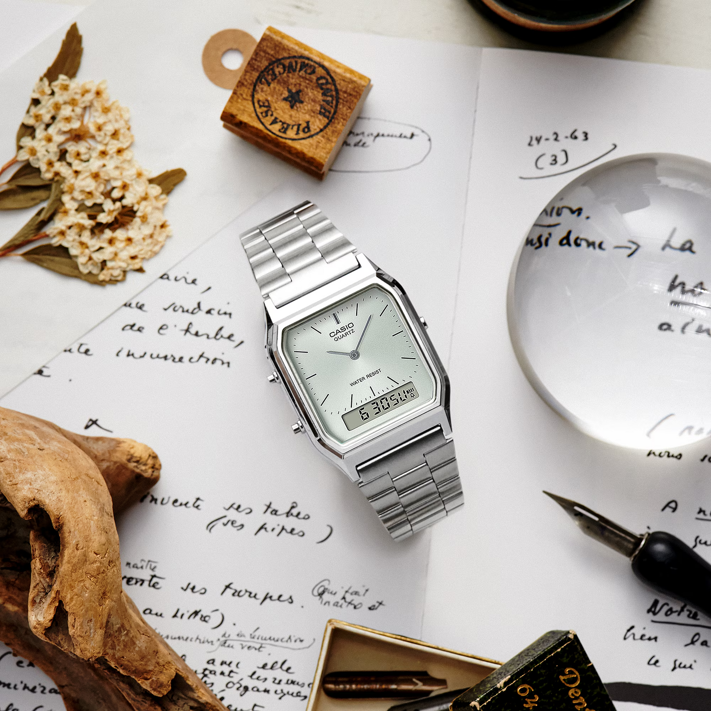 CASIO VINTAGE UNISEX WATCH AQ-230A-7AMQYDF
