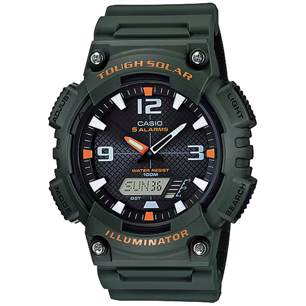 CASIO ANALOG-DIGITAL SOLAR WATCH AQ-S810W-3AVDF