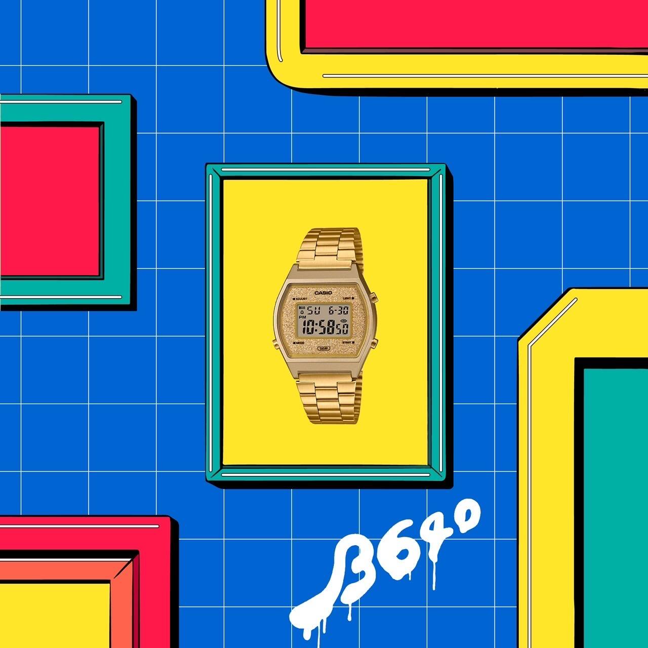CASIO VINTAGE UNISEX WATCH B640WGG-9DF