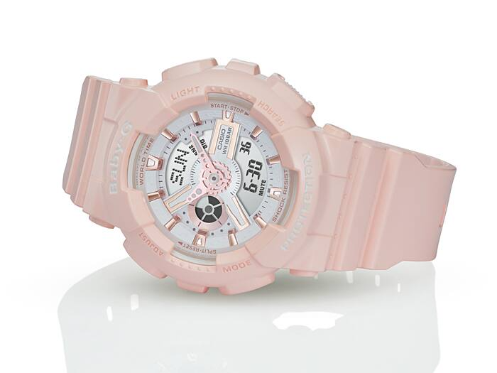 BABY-G CASUAL WOMEN WATCH BA-110RG-4ADR