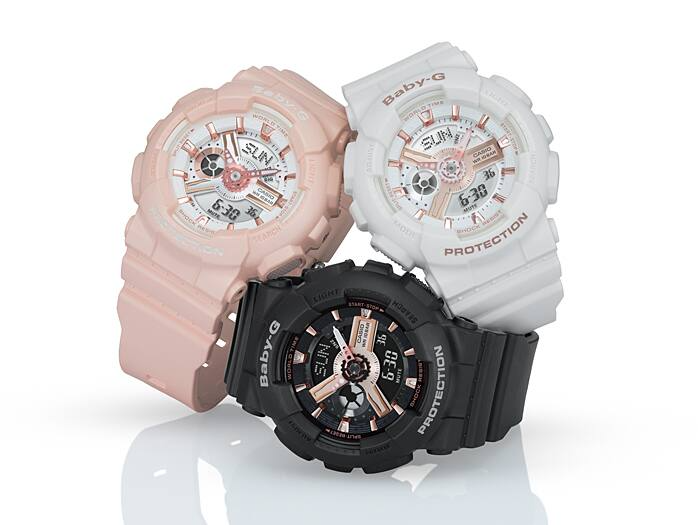 BABY-G CASUAL WOMEN WATCH BA-110RG-4ADR