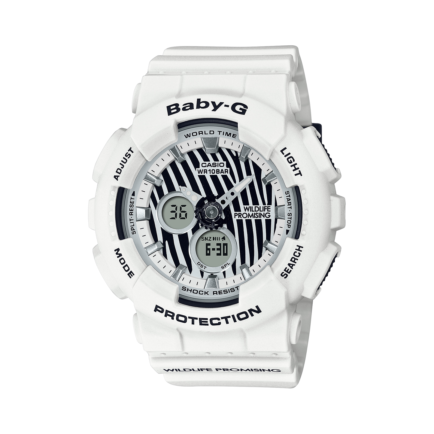 BABY-G WILDLIFE PROMISING WOMEN COLLABORATION WATCH BA-120WLP-7ADR