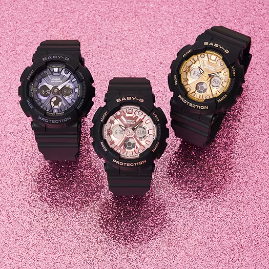 BABY-G CASUAL WOMEN WATCH BA-130-1A4DR
