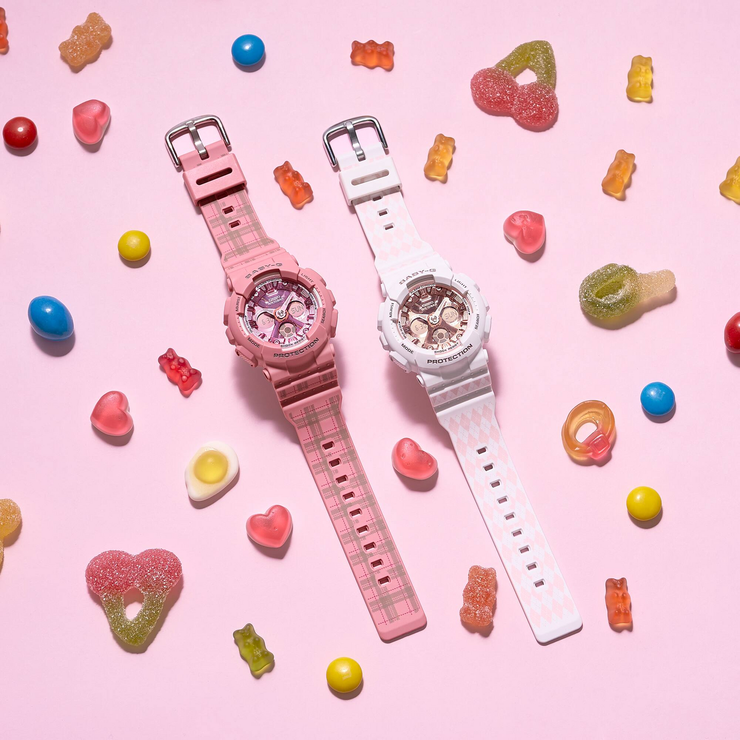 Casio Baby-G BA-130SP-7ADR Analog Digital ladies Watch, White