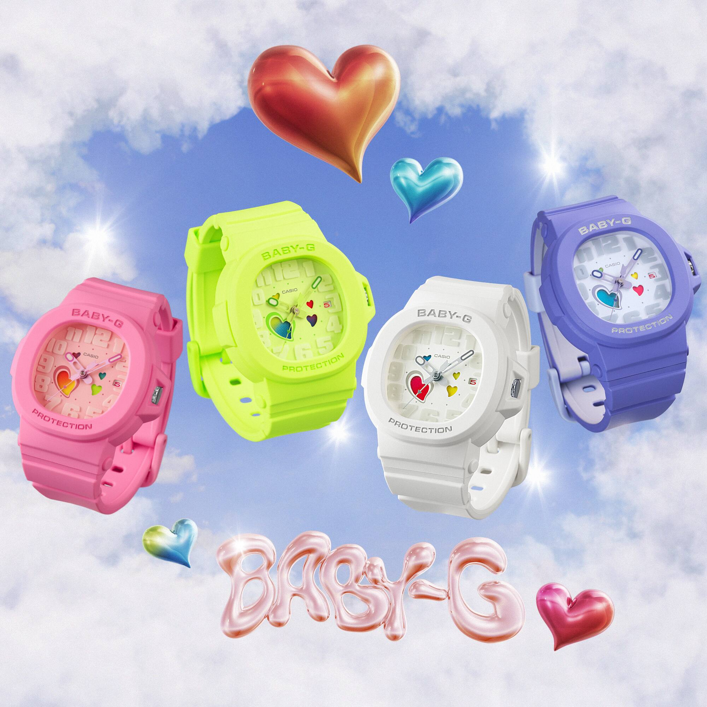 BABY-G CASUAL WOMEN WATCH BGA-10-7ADR