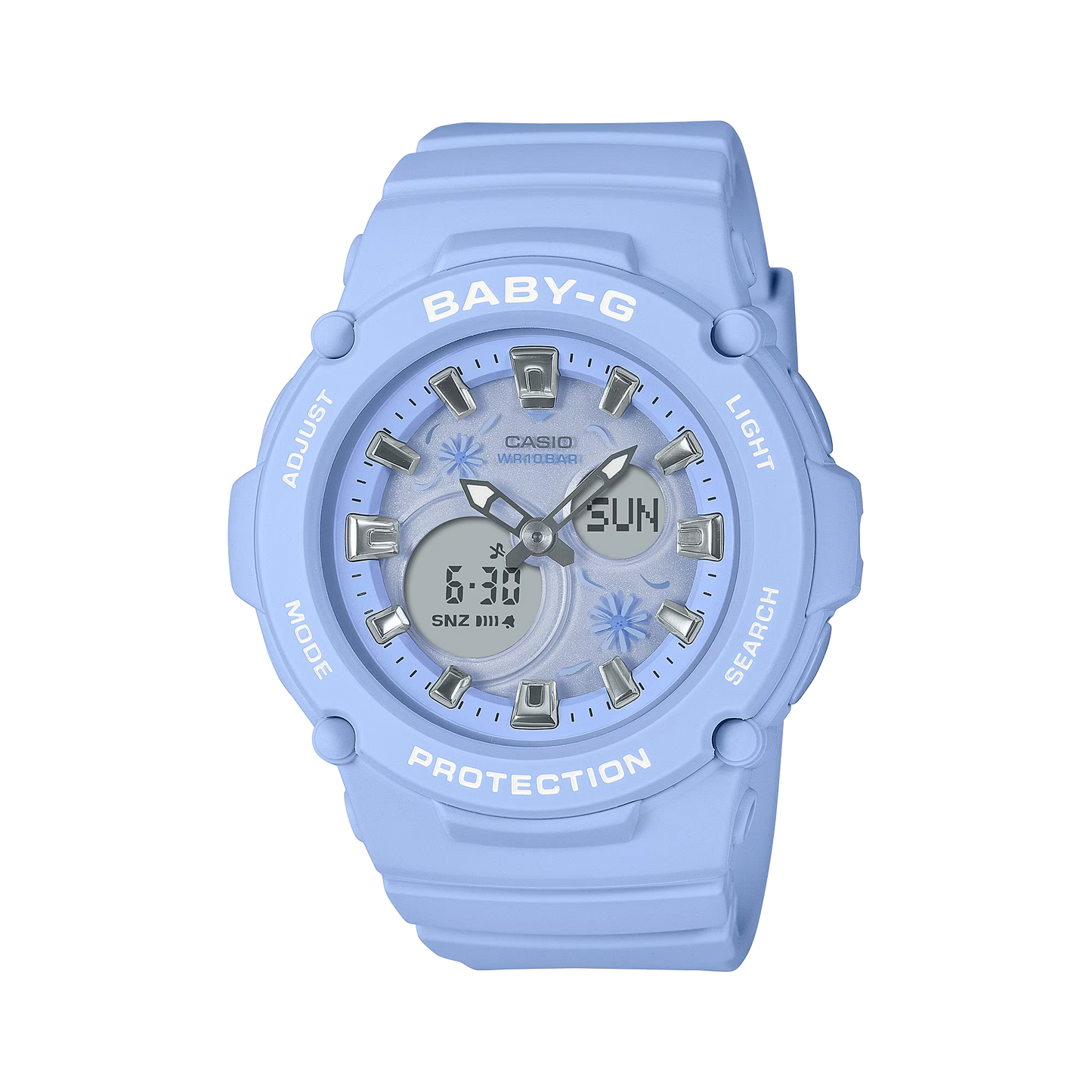 Casio Baby-G BGA-270FL-2ADR Analog Digital Ladies Watch, Blue