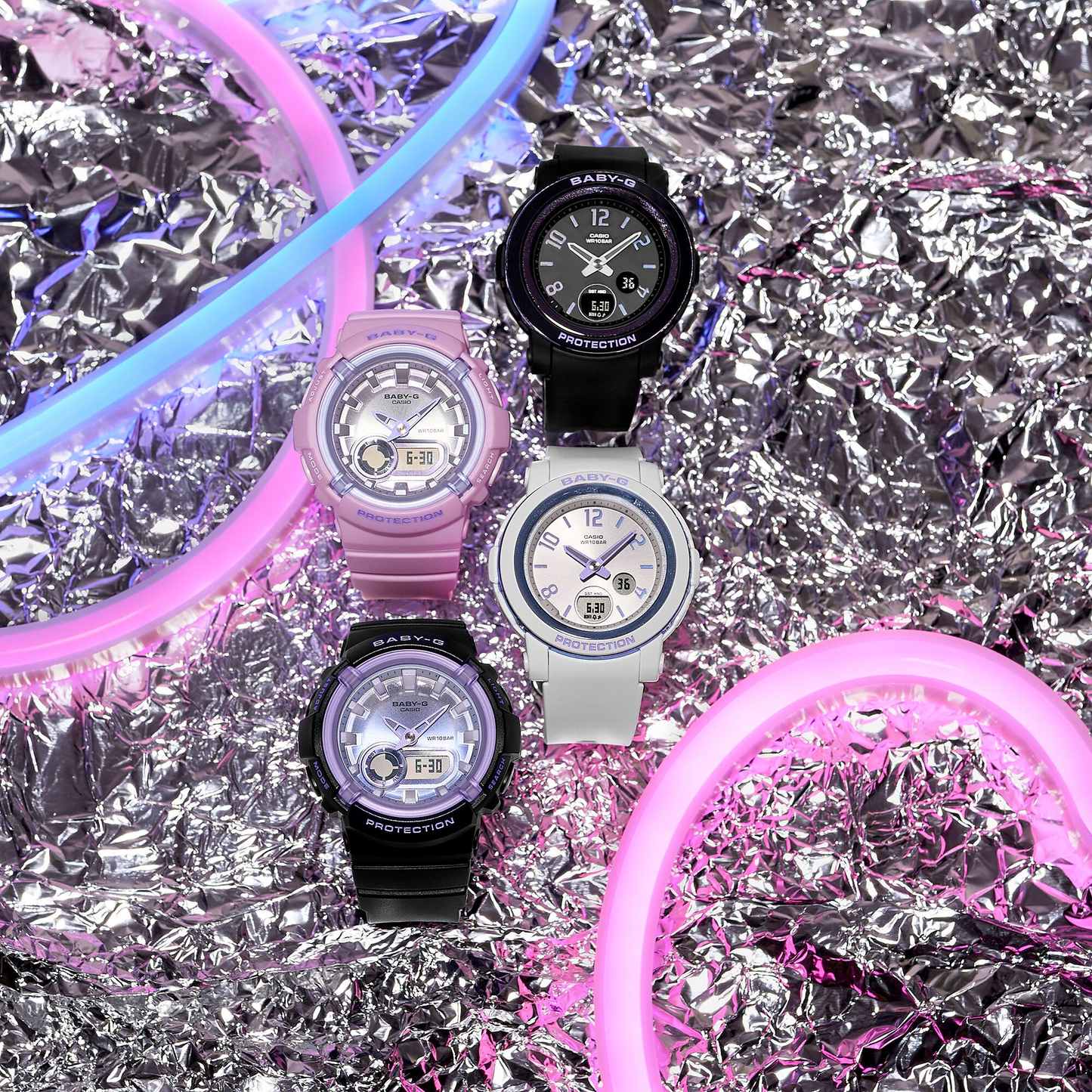 BABY-G CASUAL WOMEN WATCH BGA-280DR-4ADR